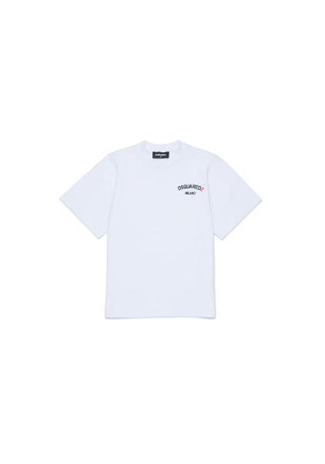 T-shirt con logo DSQUARED2 JUNIOR | DQ3169 D0AAPDQ100